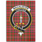 MacAlister Modern Tartan Crest Area Rug